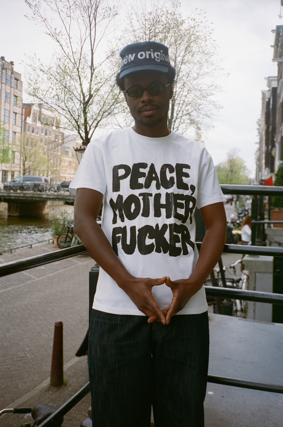PEACE MOTHERFUCKER: Artist collaboration with Dutch legend Theo Wesselo