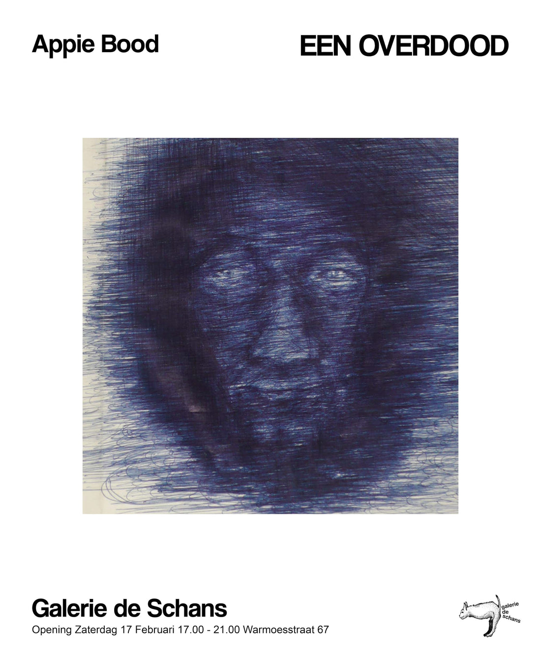 GALERIE DE SCHANS: 'EEN OVERDOOD' by Appie Bood