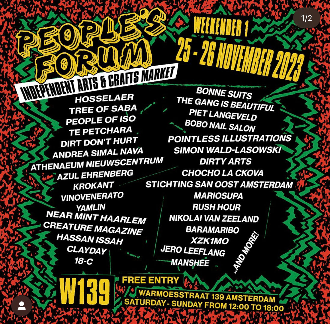 WARMOESSTRAAT67 AT PEOPLE'S FORUM W139