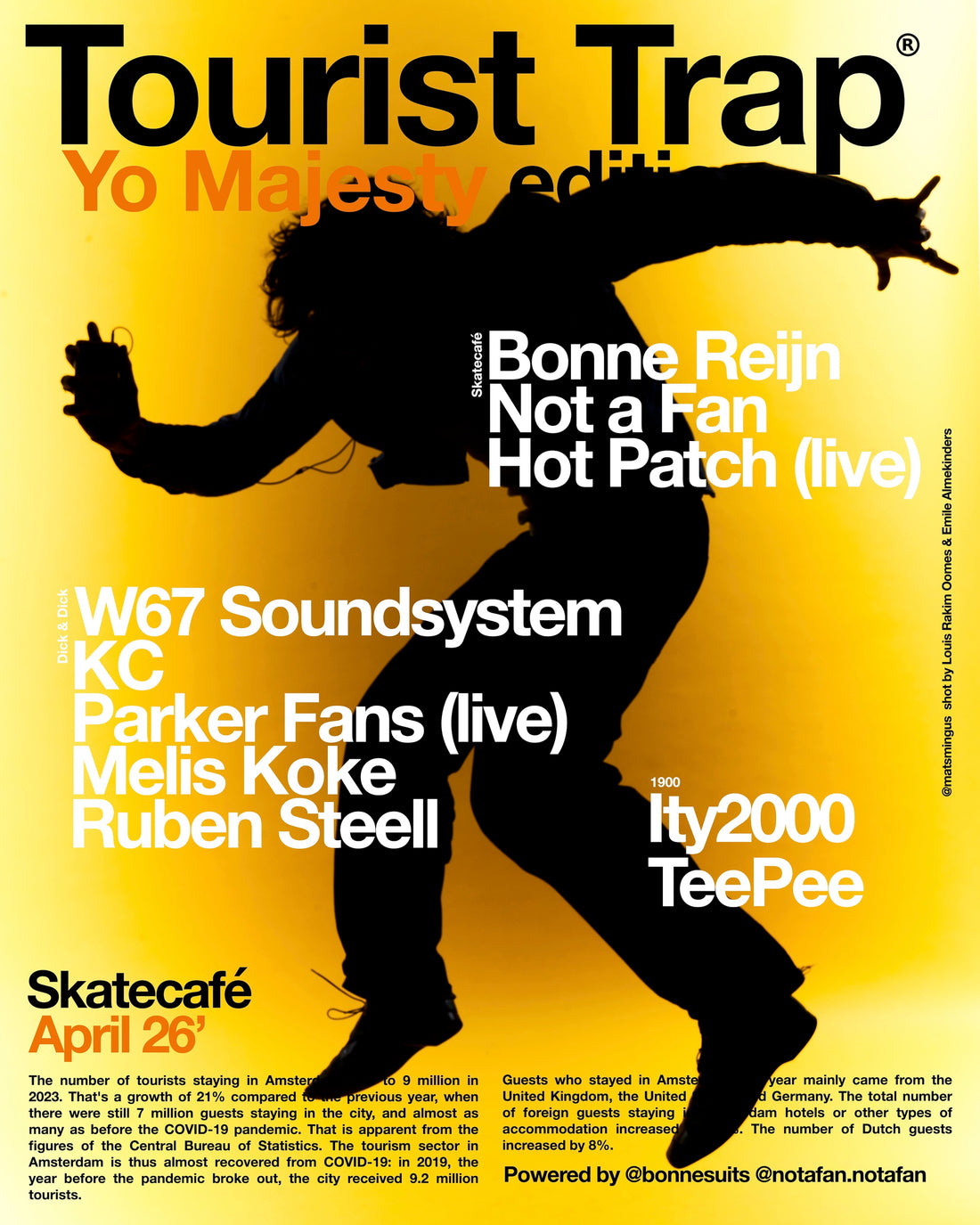 BONNE SUITS & NOT A FAN PRESENT: TOURIST TRAP