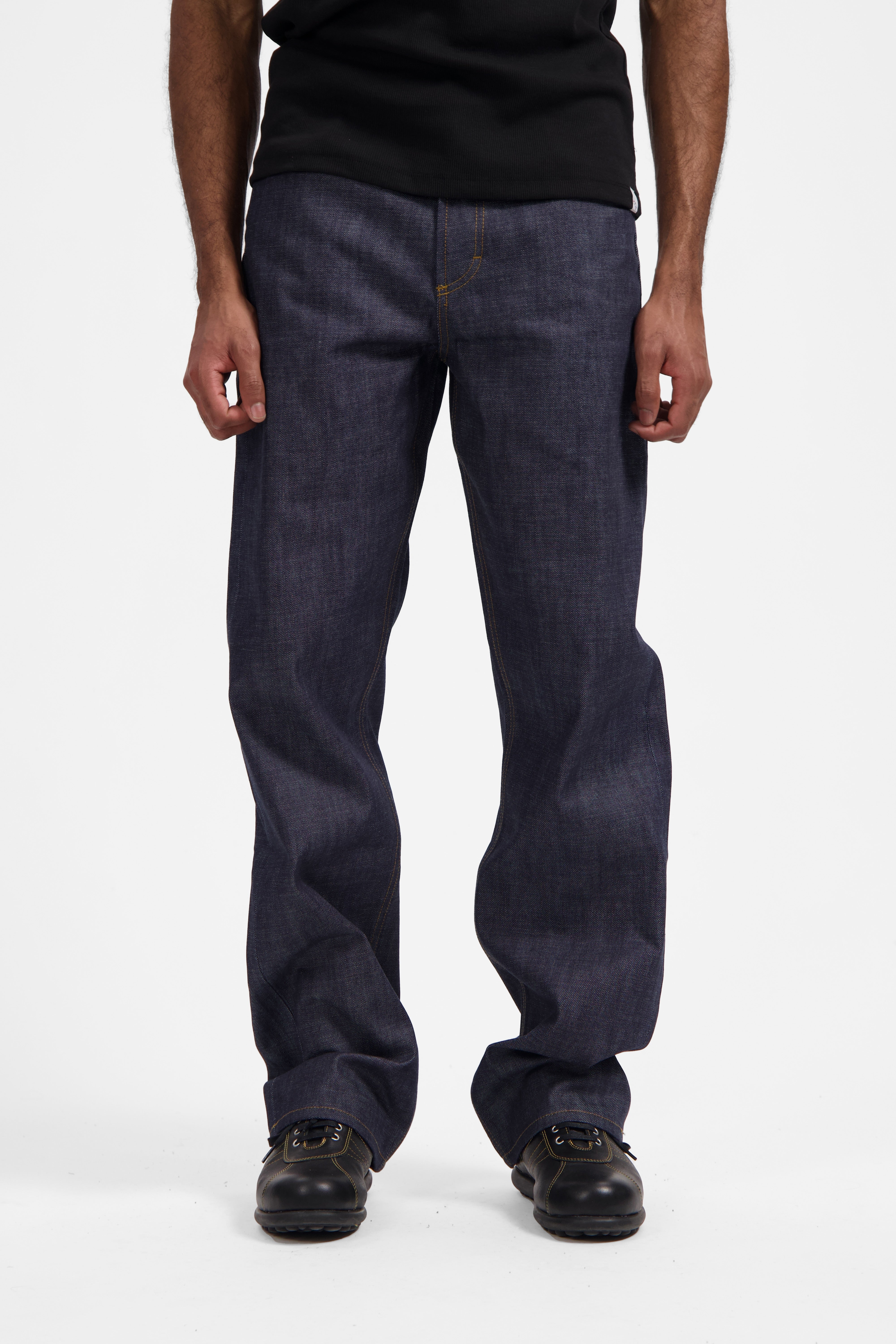 Raw Indigo Selvedge Denim Bonne Pants