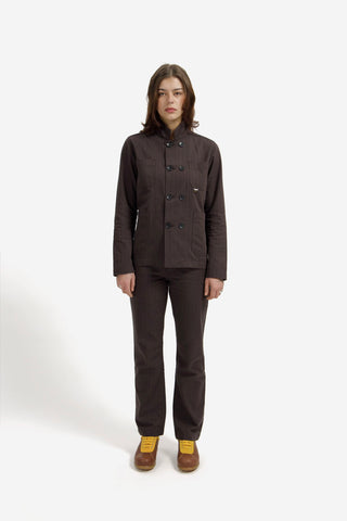 Brown Pinstripe