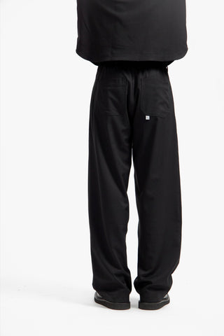 Black Wool-Poly