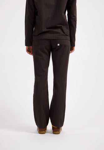 Brown Pinstripe