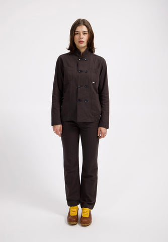 Brown Pinstripe