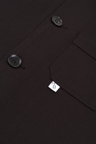 Black Wool-Poly