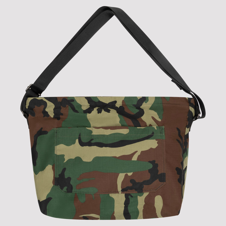 Woodland Camouflage Messenger Bag