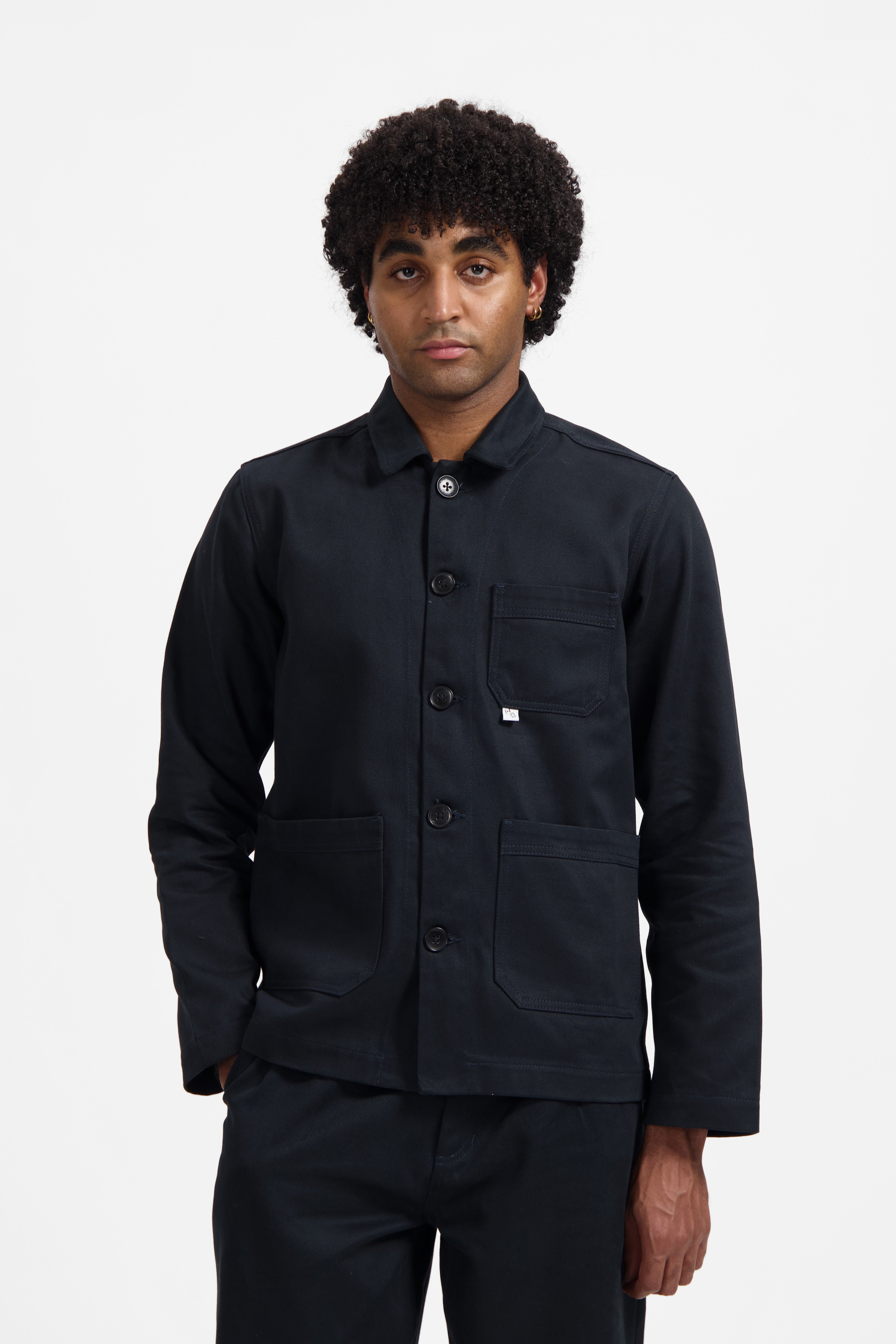 Blue One Row Jacket